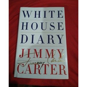 Signed Jimmy Carter White House Diary - 1st -Very Good Condition
